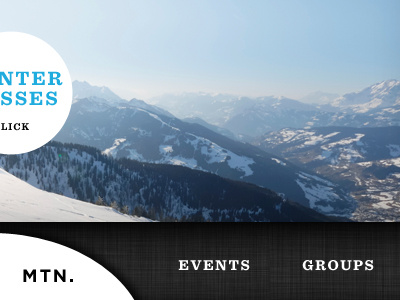 Vail Website linen mountains skiing snow vail web design website winter