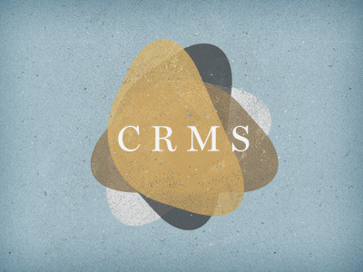 CRMS brand earth tones earthy gold identity layers logo miller texture