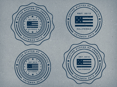 Seal badge emblem flag seal stamp use