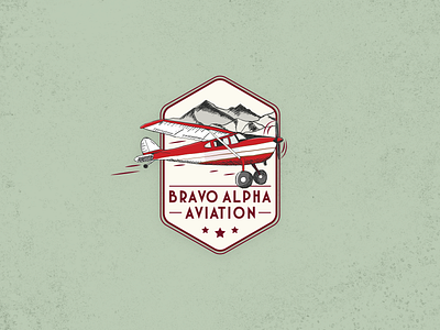 Bravo Alpha Aviation Logo