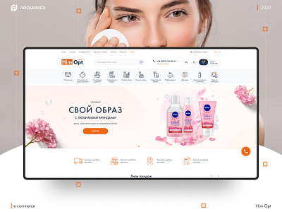 HimOpt creative design design dribbble ecommerce logo ui unique design ux web design website