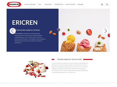 Ericren creative design design dribbble ecommerce nutritional supplements ui unique design ux web design website
