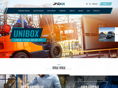 Unibox box creative design design dribbble icons logo ui unibox unique design ux web design website