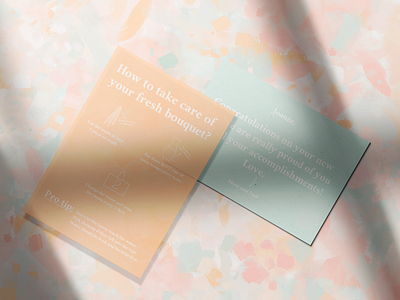 Lita Flower Shop Concept - Cards