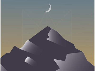 Mountain art design illustration illustration design illustrator vector