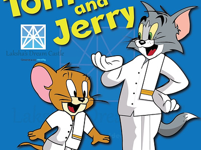 Tom Jerry illustration design disney illustration illustration design illustrator jerry logo tom tomandjerry vector