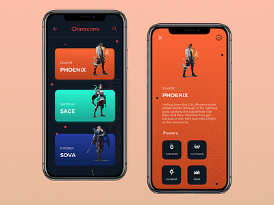 Valorant App (concept)