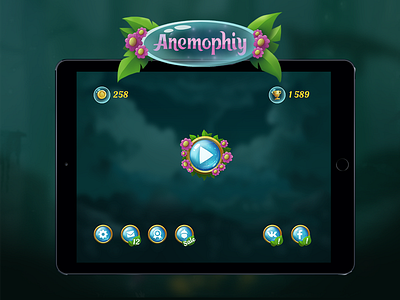 Anemophily (fake game UI)