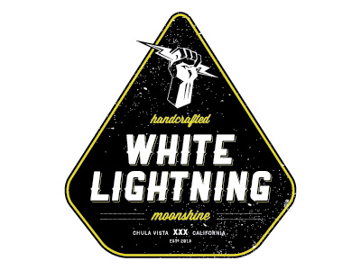 White Lightning Label 400x300