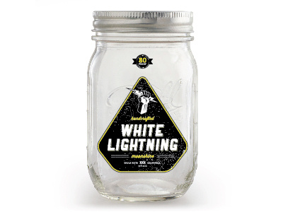 White Lightning Label On Jar 400x300