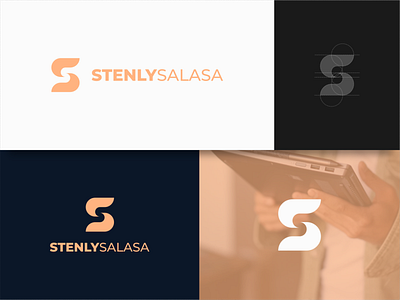 Stenly Salasa - Concept Logo alphabet logo brand brand logo branding branding logo bussines cinema logo company logo logo logo design