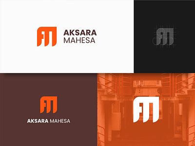 Aksara Mahesa - Concept Logo alphabet logo brand brand logo branding branding logo bussines bussines logo company logo logo logo design