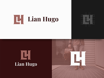 Lian Hugo - Concept Logo alphabet logo brand brand logo branding branding logo bussines bussines logo company logo logo logo design