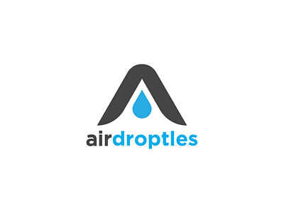 Water Droptles Logo a letter logo design logo logo