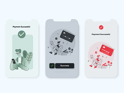 Payment Screen app app design cards ui flat illustration illustraion payment app typography ui ux vector
