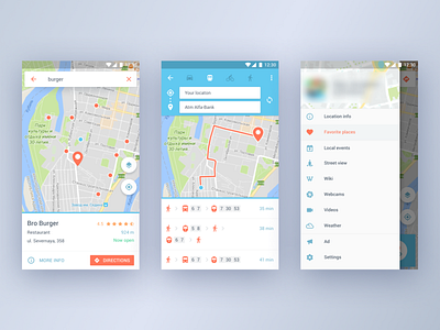 Google Maps Fork android app maps ux