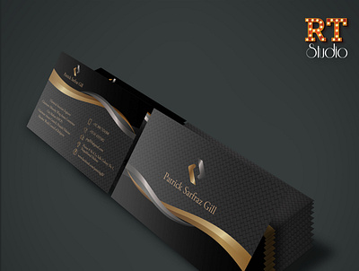 Business Card design for a client black brand identity design business business card design businesscard bussiness card design corporate design identity layout layoutdesign modern busniss card template templates visiting card