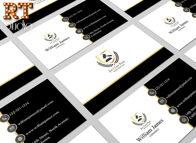 Law Firm Business Card Design adobe illustrator brand identity design branding business business card design design graphic designer graphicdesign layout