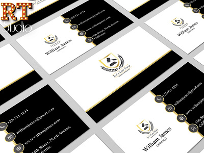 Law Firm Business Card Design