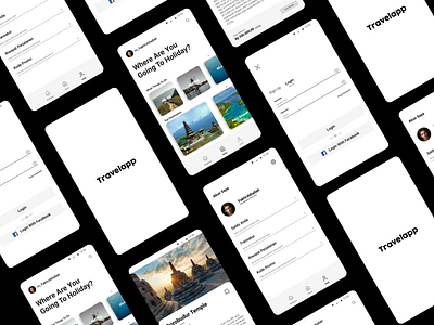 Design Exploration - Travel App