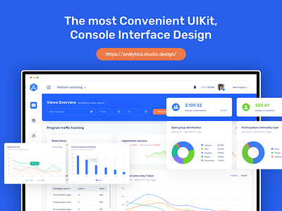 Analytics Dashboard UI Kit