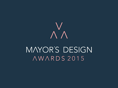 Mayor's Design Awards Logo Design architecture awards branding design icon identity logo negative space simple