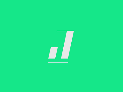 J logo mark bold bright dynamic icon letter logo mark simple sports symbol typography