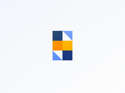 Geometric ‘S’ blocks geometric lettering logo pattern shapes symbol texture typography