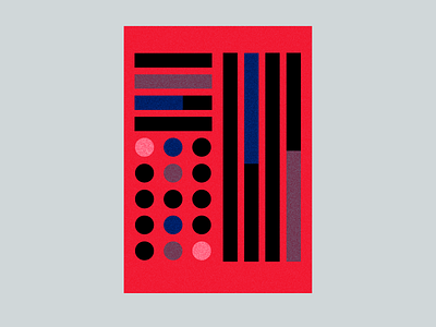 Poster play art bold decor grid layout minimal pattern poster shapes texture vector wall art