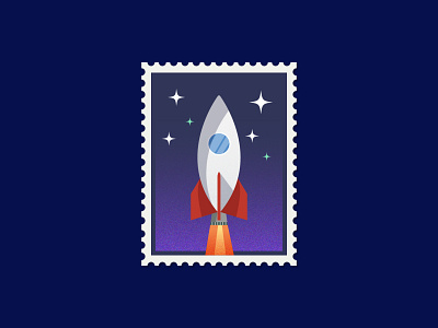 Rocket Stamp
