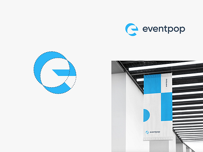 Logo for an events technology company android app branding company design event event app icon illustration logo mobile ui tech logo typography vector