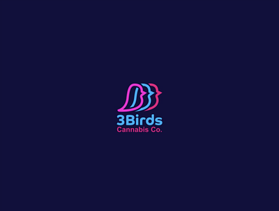 CLEAN Logo with 3 birds branding design identity illustrator landing logo mobile ui mordern ui ui design