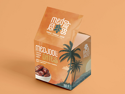 Dates Box Design For New Brand box box design branding design packaging design vector