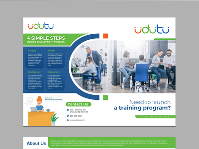 Corporate Brochure design app branding brochure design landing logo mobile ui vector