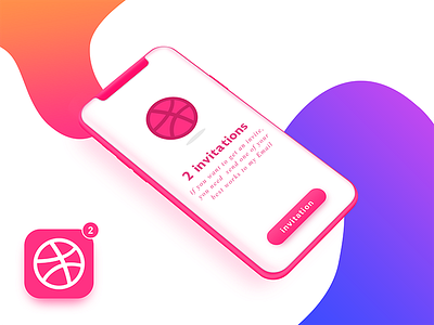 Dribbble invitation