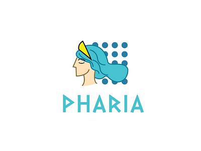 PHARIA branding design goddess graphic greek logo logo design mythology sketch vector