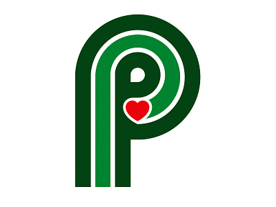 P + P + <3 Logo Monogram
