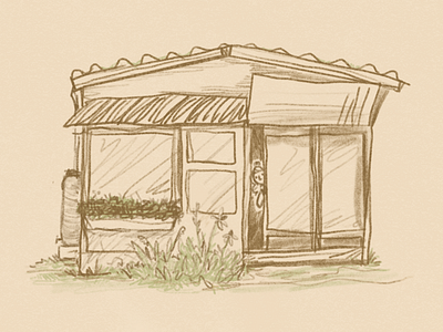 Mindfulness sketch: the Guesthouse