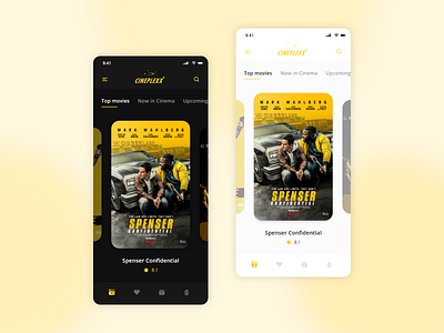 Cinema App | Dark & Light Mode
