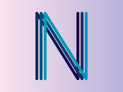 N logo concept logo art logowork concept