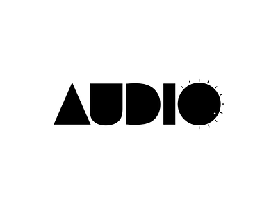 Audio -logo work logo concept graphicdesign