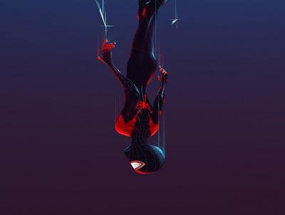 Miles Morales, Digital Art comicart digitalart fanart marvel milesmorales photoshop spiderman