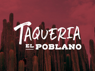 Taqueria el Poblano Logo Concept