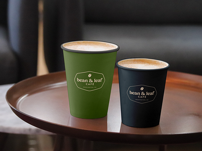 Coffee Shop Logo Custom Cups