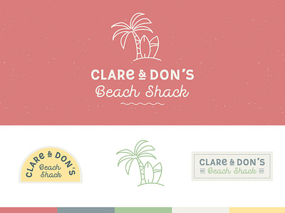 Clare & Don's Beach Shack | Logos