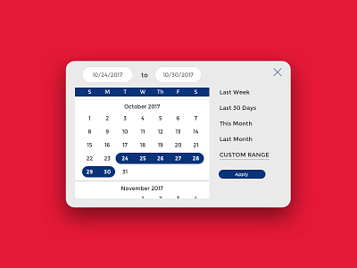 Date Picker — Shipping Dashboard bootstrap dashboard date picker design ui design web design