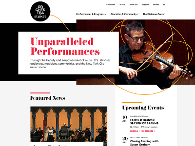 Orchestra of St. Luke's Website