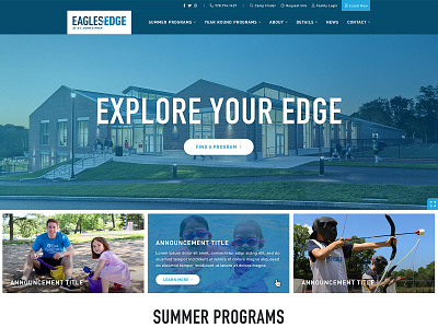 Eagles Edge Website