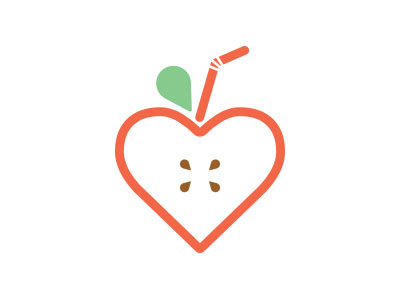 Sips Logo apple juice logo logo design logo mark sips