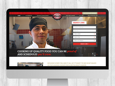 Boston Market Career Site design development graphic interactive mobile mobile website responsive responsive design web web design web development website